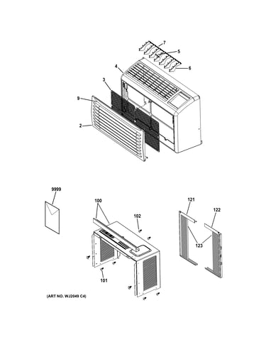 Grille & chassis parts