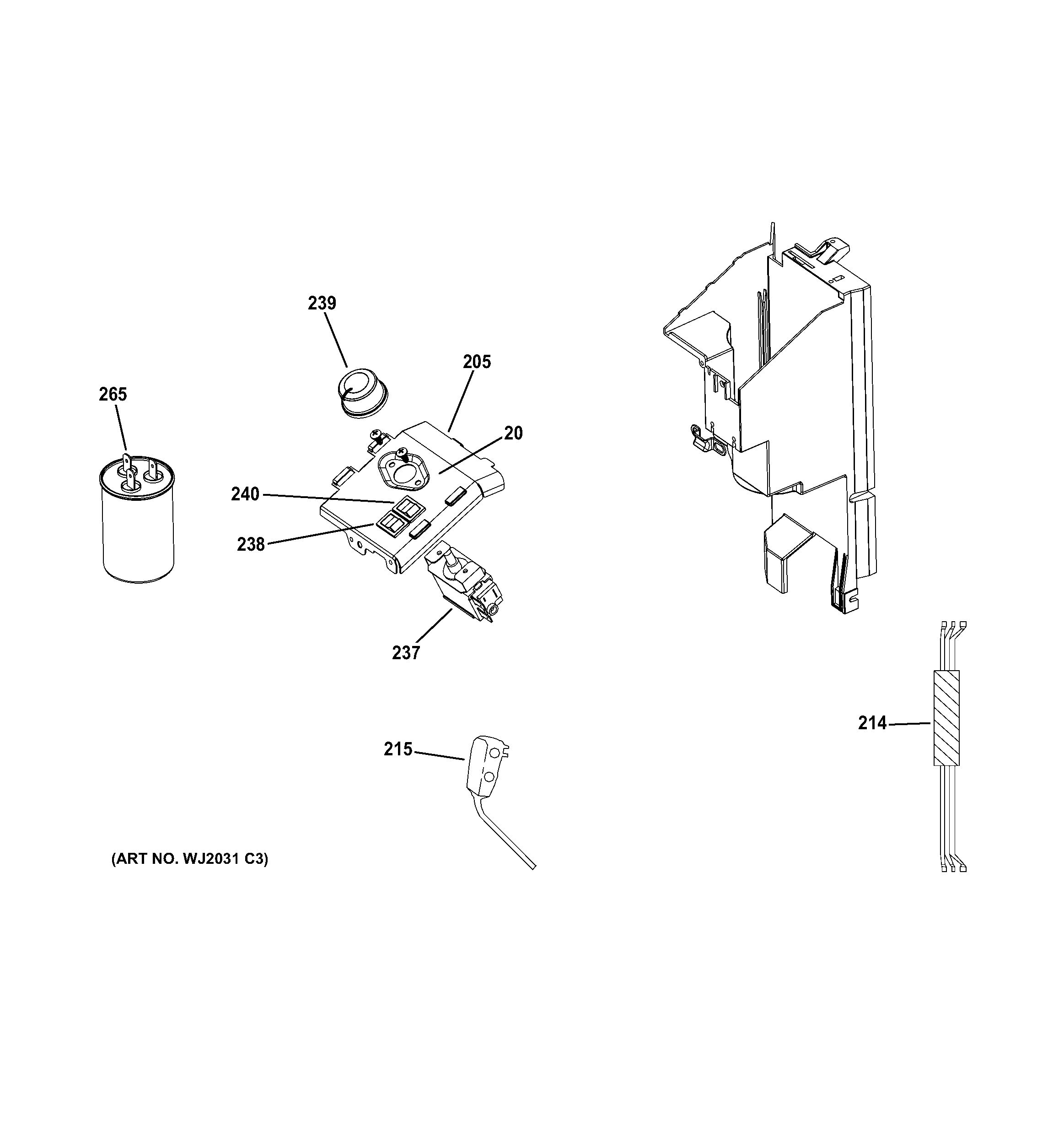 Control parts