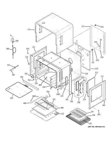 Upper oven