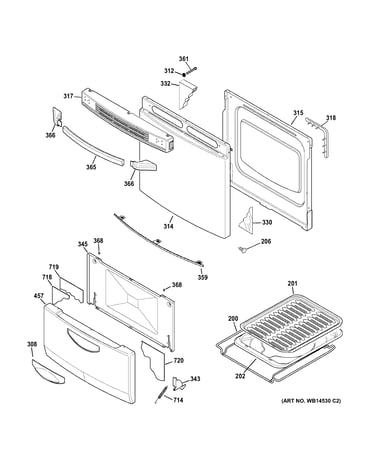 Door & drawer parts