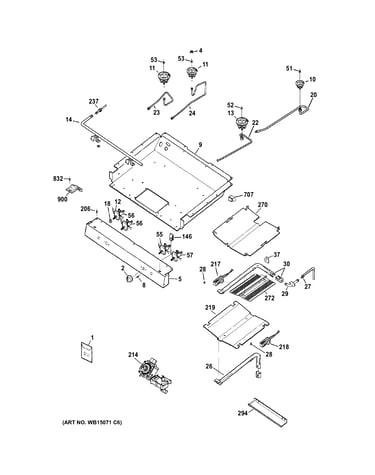 Gas & burner parts