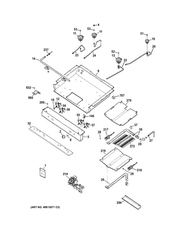 Gas & burner parts