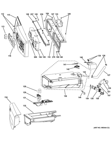 Controls & dispenser