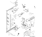 GE GCG21YESBFSS fresh food section diagram