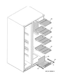 Freezer shelves