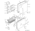 GE PDCS1NBXARSS doors diagram