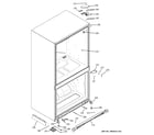 GE PDCS1NBXARSS case parts diagram