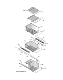 Freezer shelves