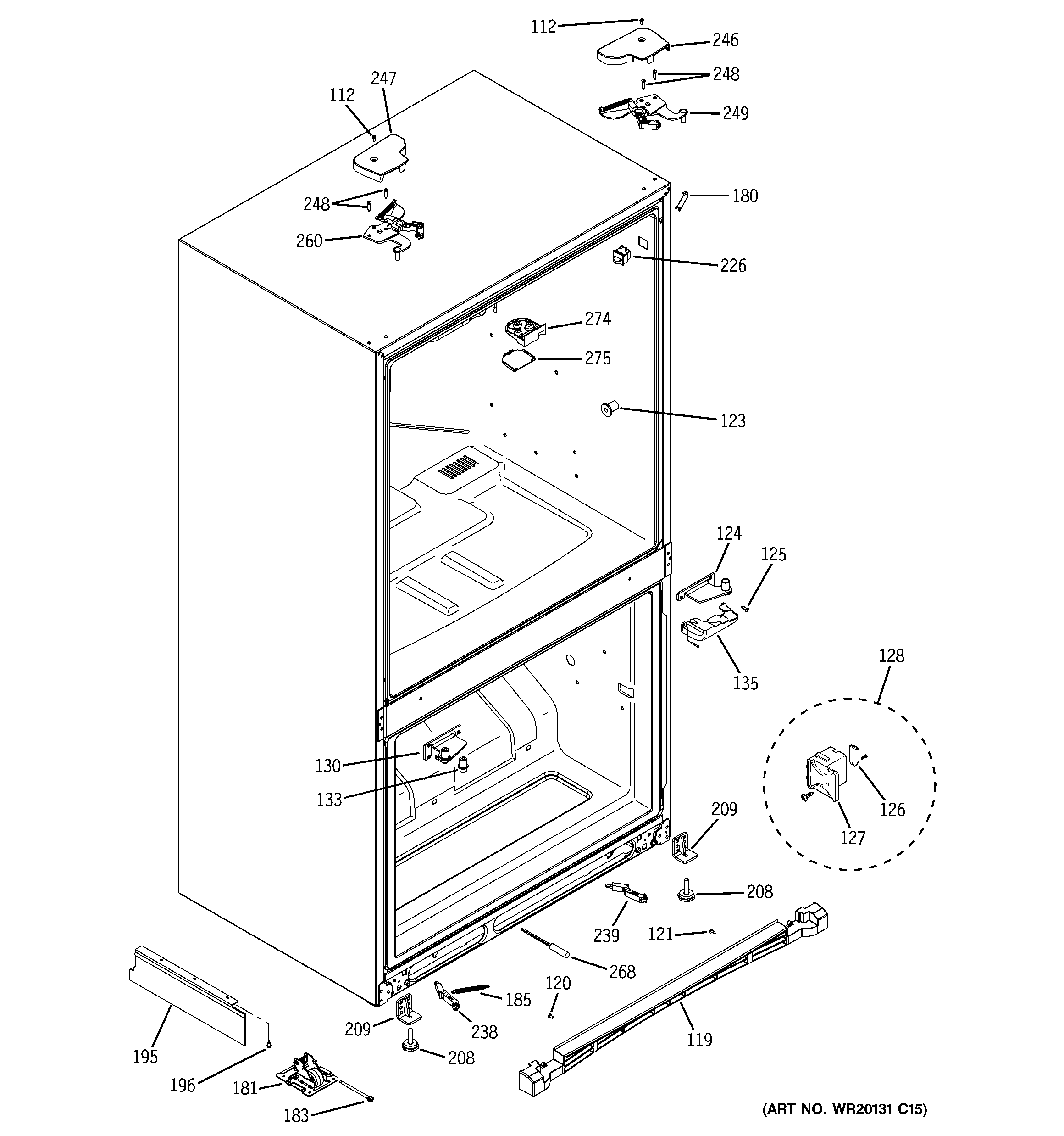 Case parts