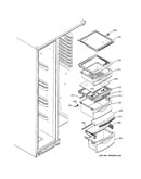 Fresh food shelves