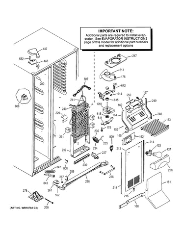 Freezer section