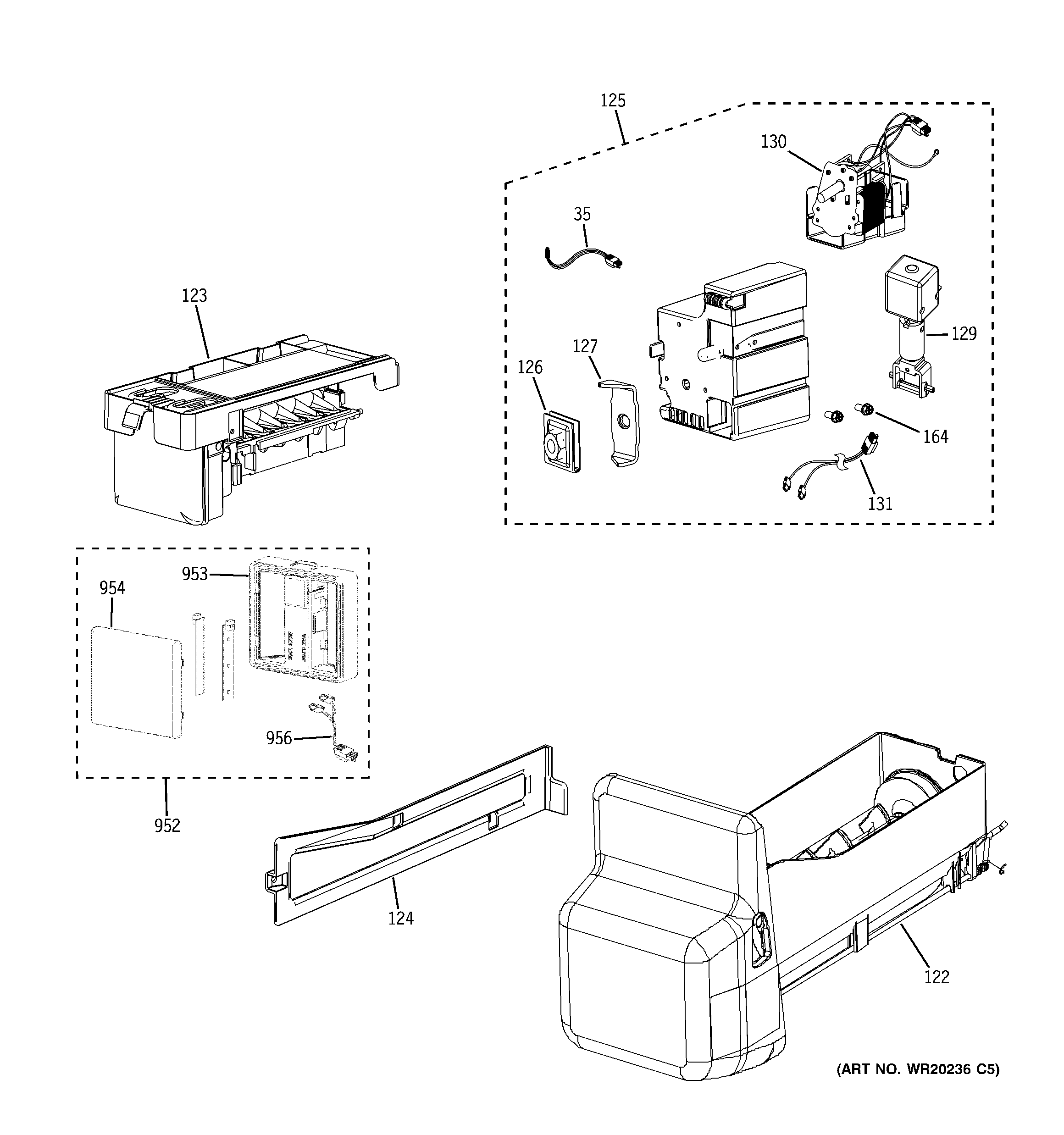 Ice maker & dispenser