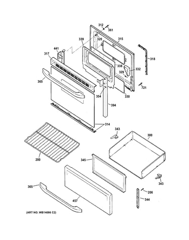 Door & drawer parts