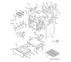 GE JBS55SM9SS body parts diagram