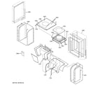 GE AZ85E18EACM1 chassis parts diagram