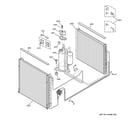 GE AZ85E18EACM1 unit parts diagram