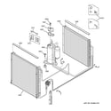 GE AZ85W18DACM1 unit parts diagram