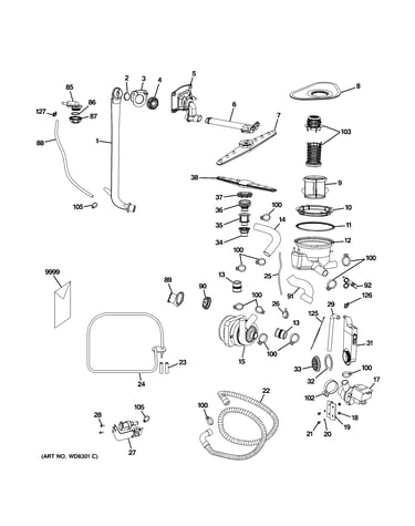 Motor-pump mechanism