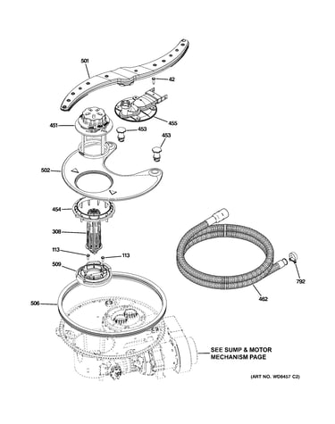 Sump & filter assembly
