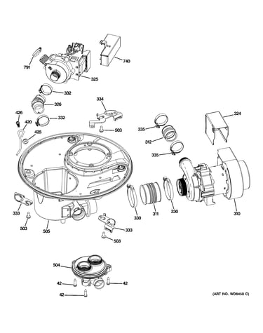 Sump & motor mechanism