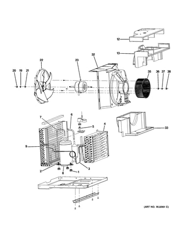 Base pan & unit parts