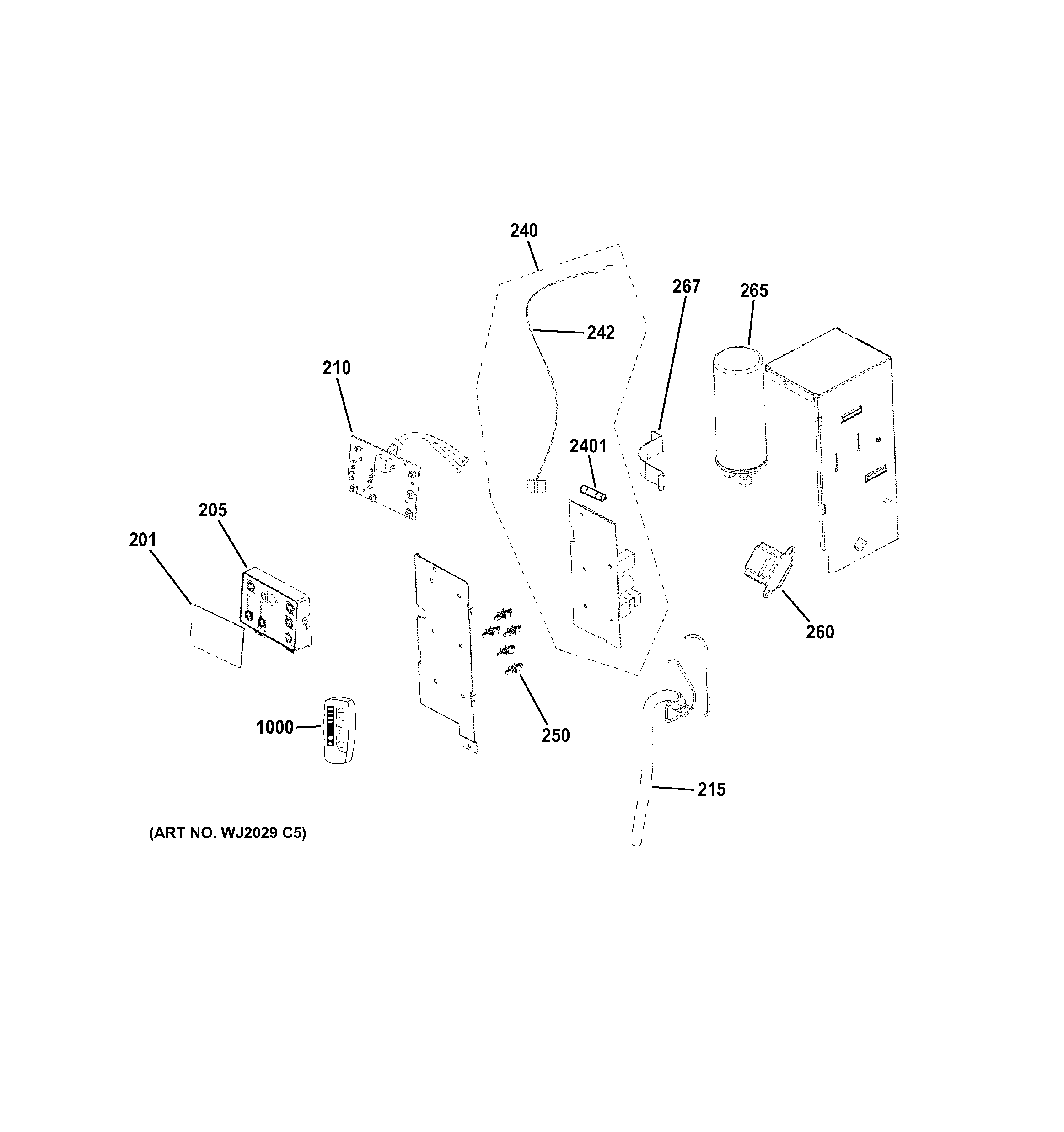 Control parts