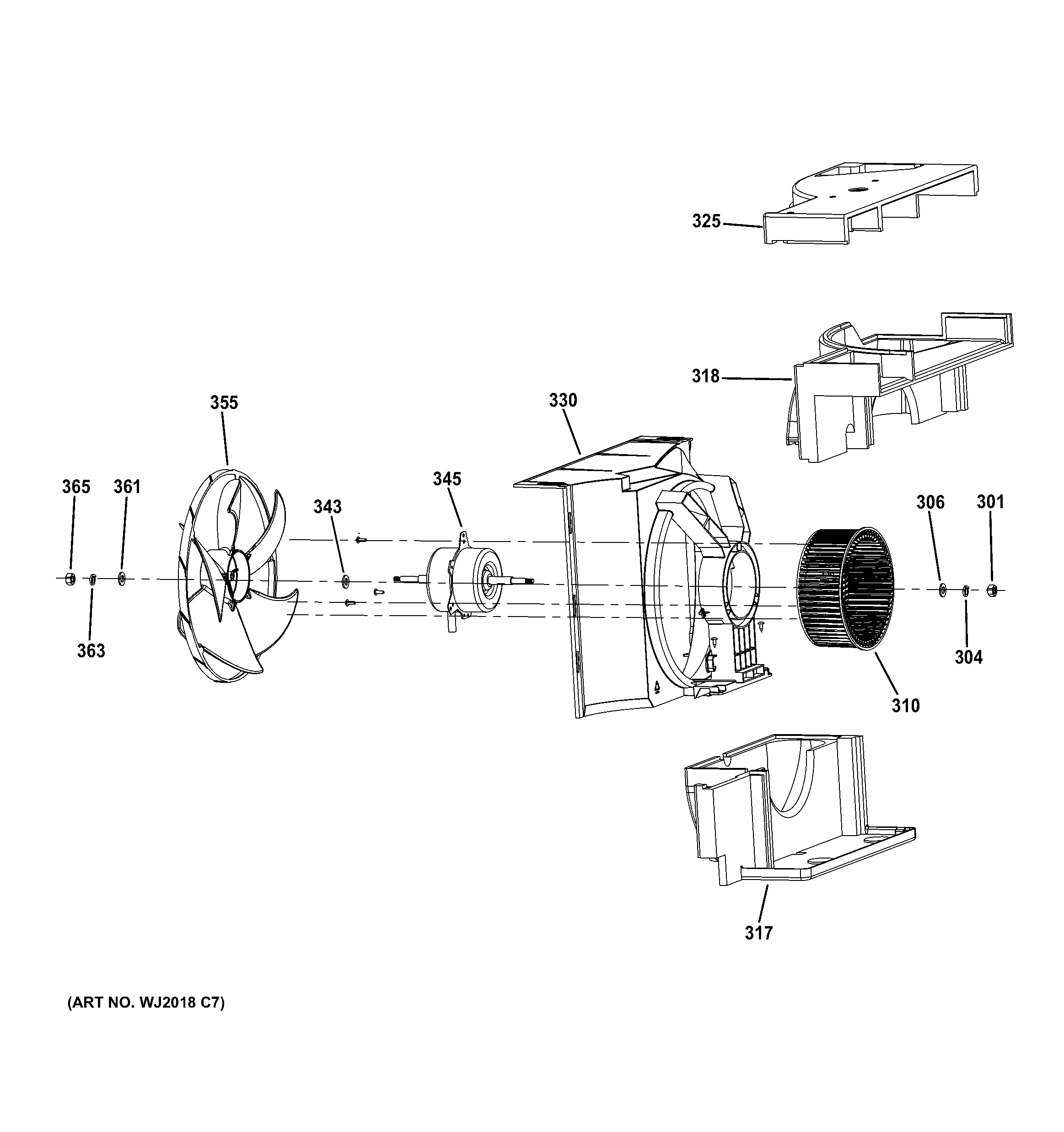 Base pan parts