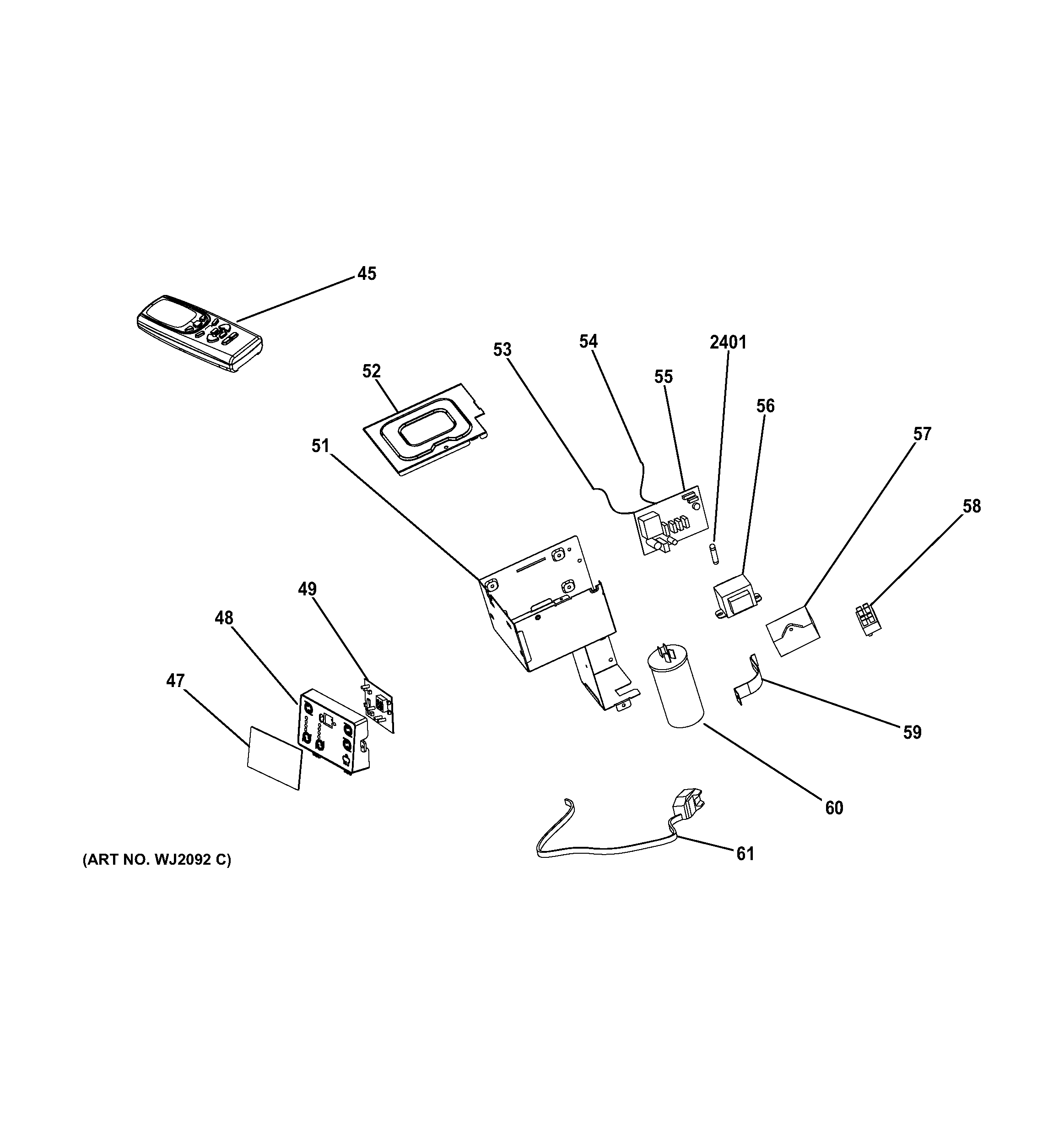 Control parts