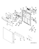 Escutcheon & door assembly