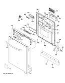 Escutcheon & door assembly