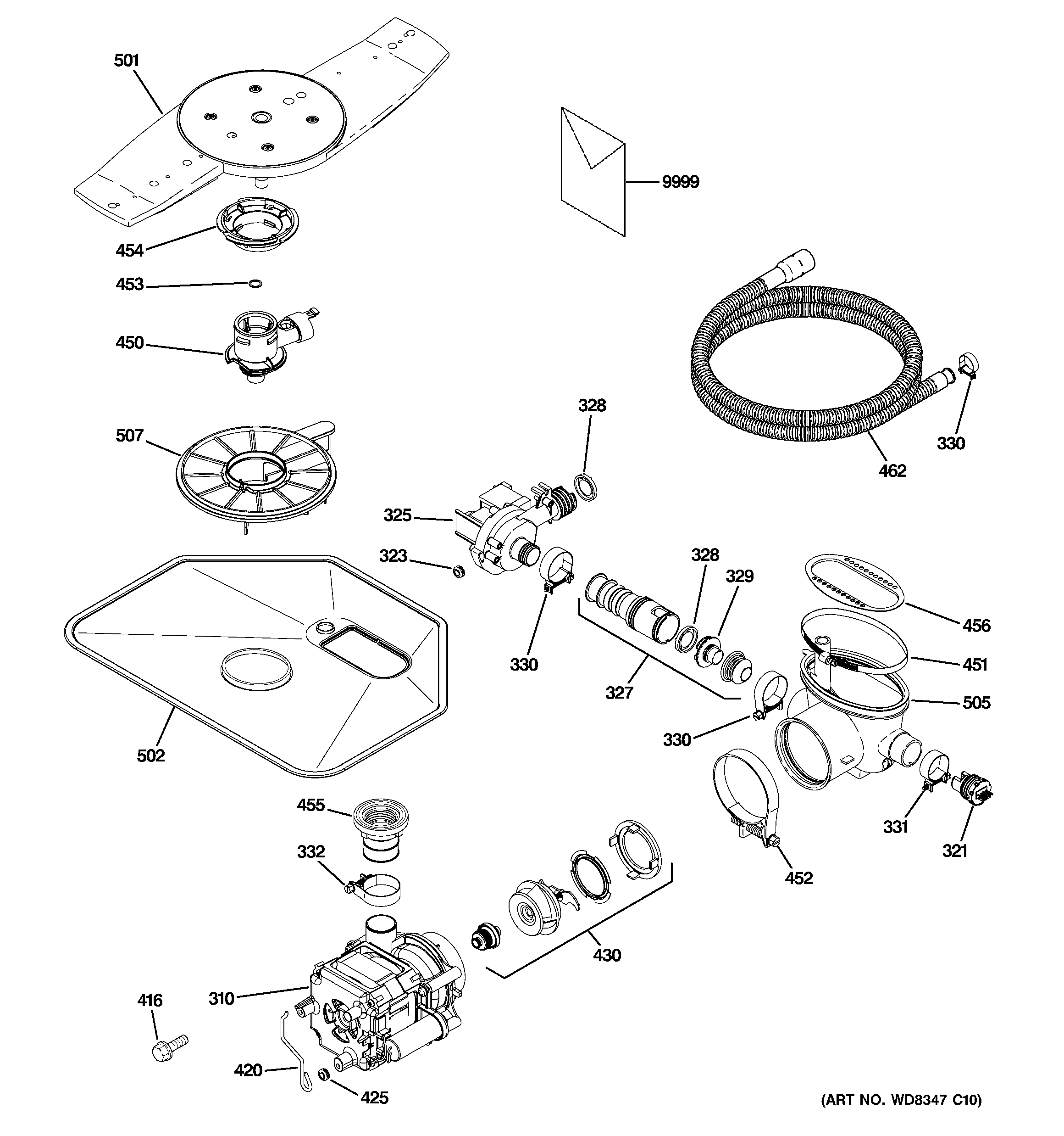 MOTOR-PUMP MECHANISM