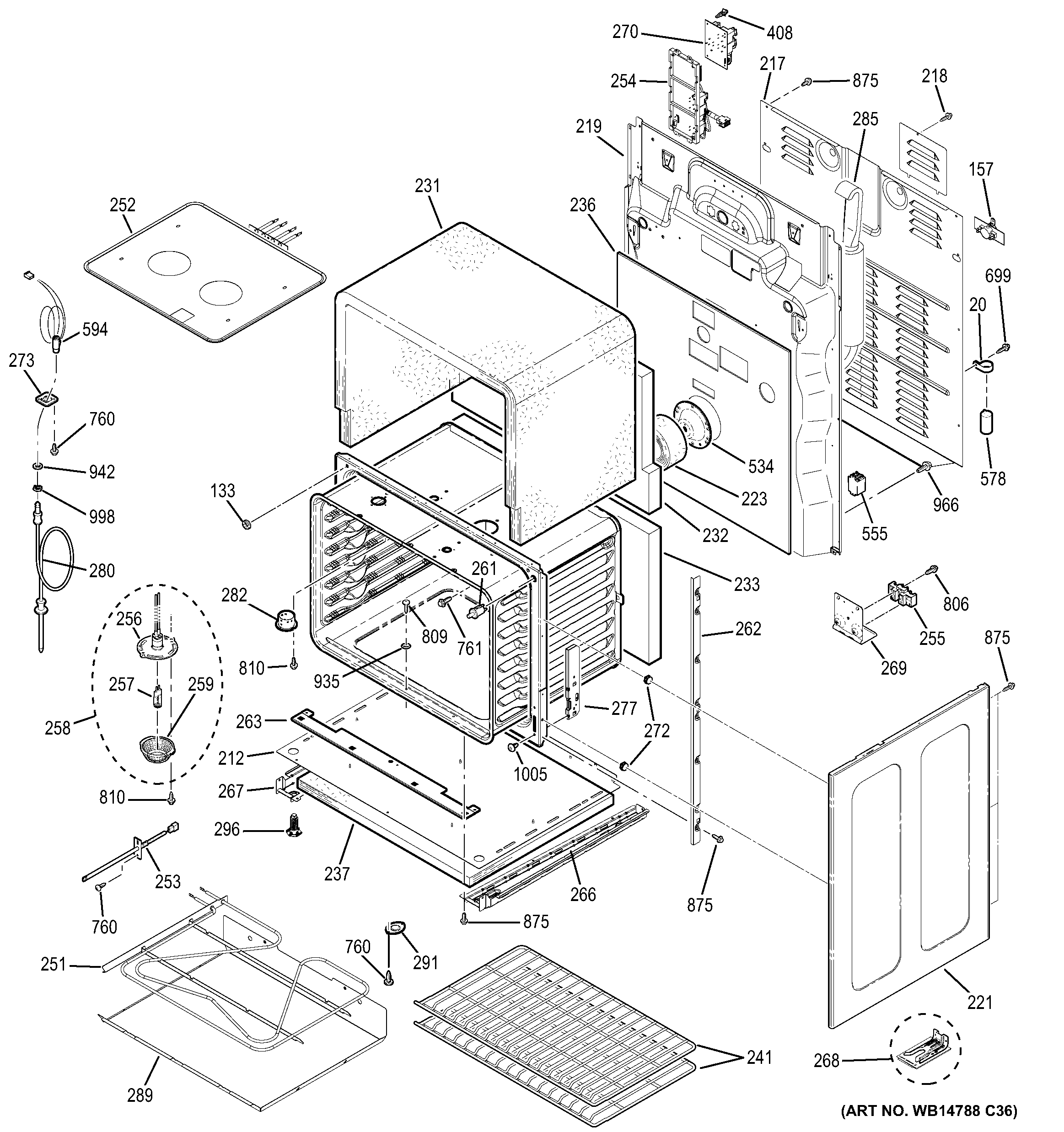 Lower oven