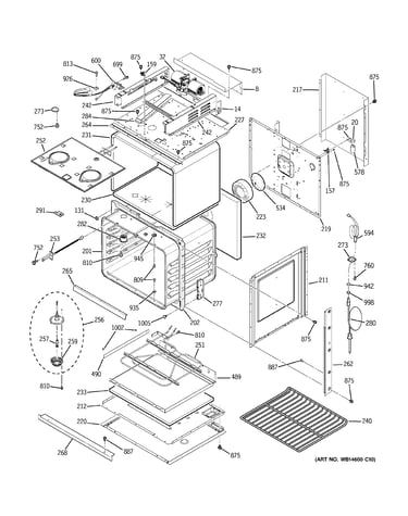 Body with microwave support
