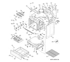 GE JB640DIR6BB body parts diagram