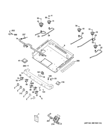 Gas & burner parts