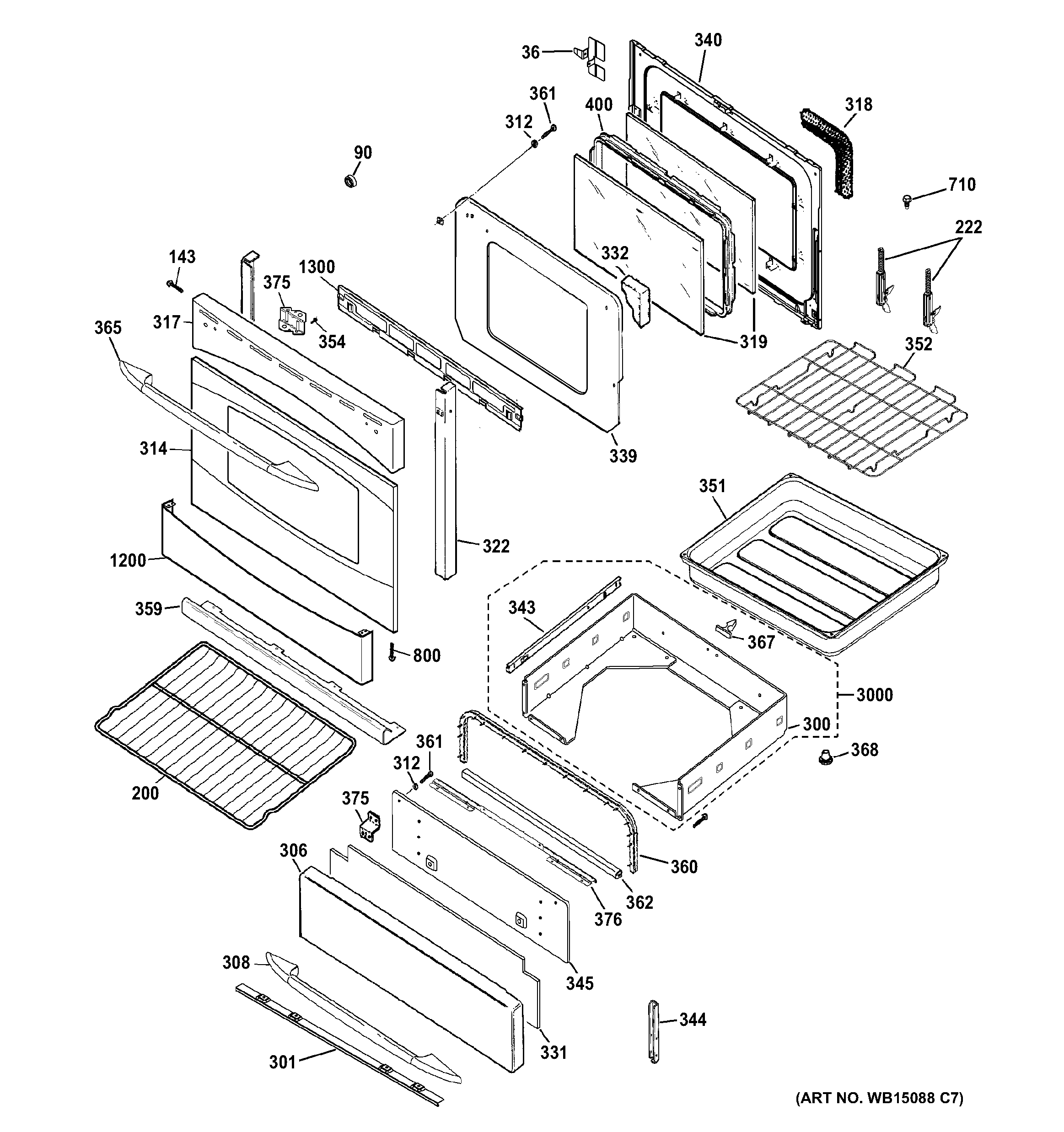 Door & drawer parts