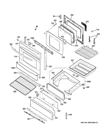Door & drawer parts