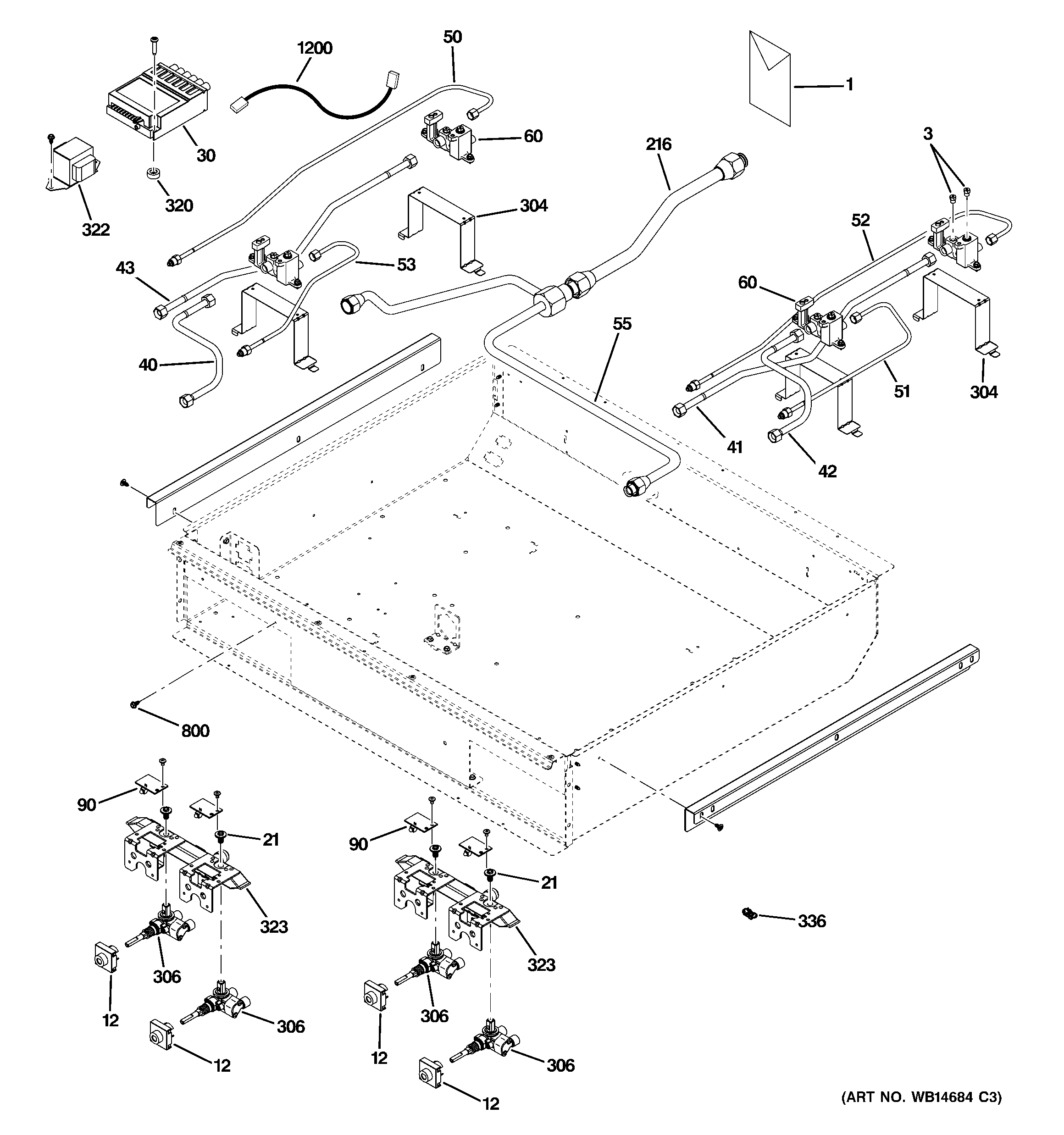 Gas & burner parts