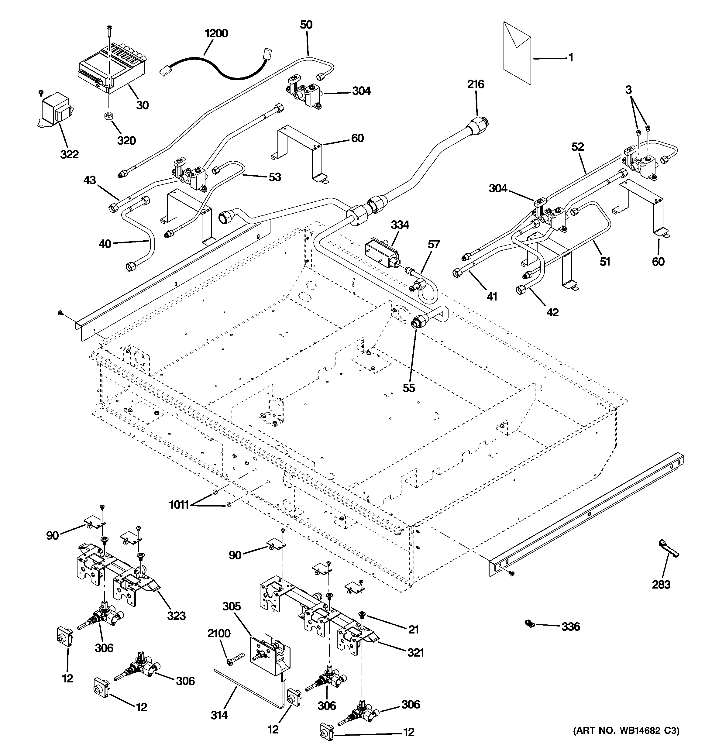 Gas & burner parts