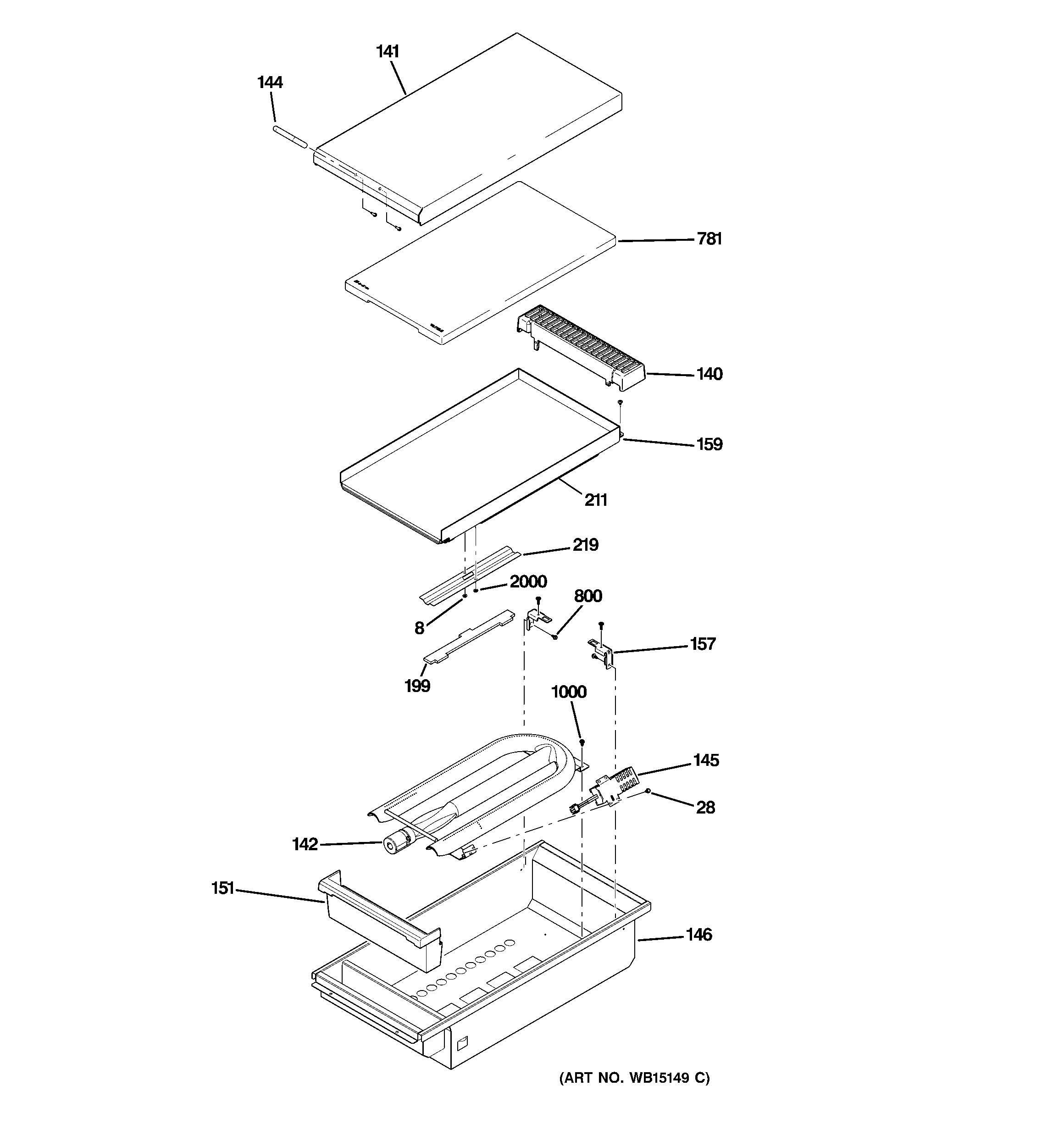 Griddle assembly
