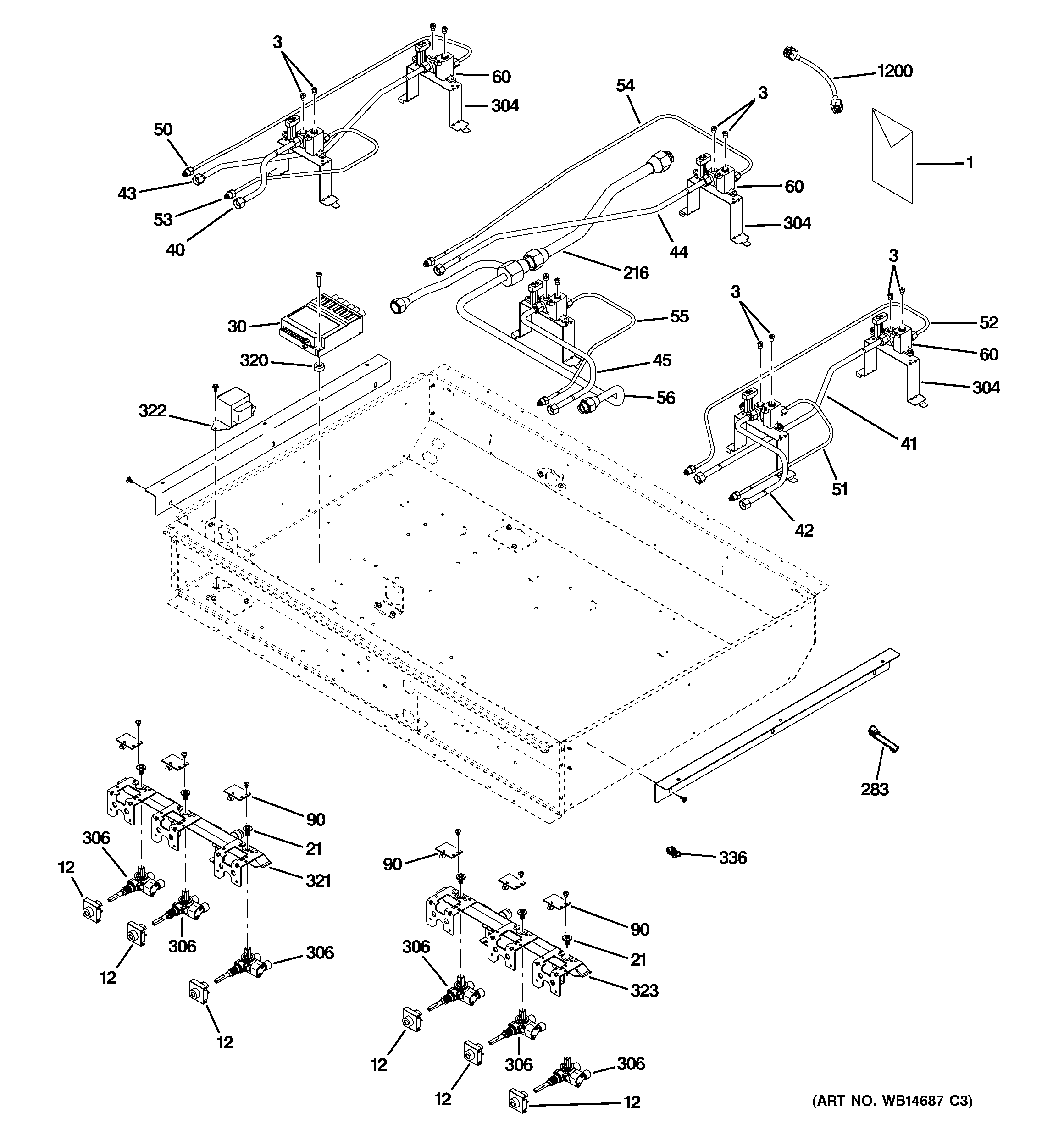 Gas & burner parts