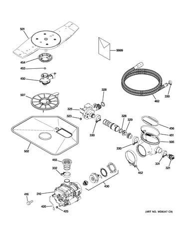 Motor-pump mechanism