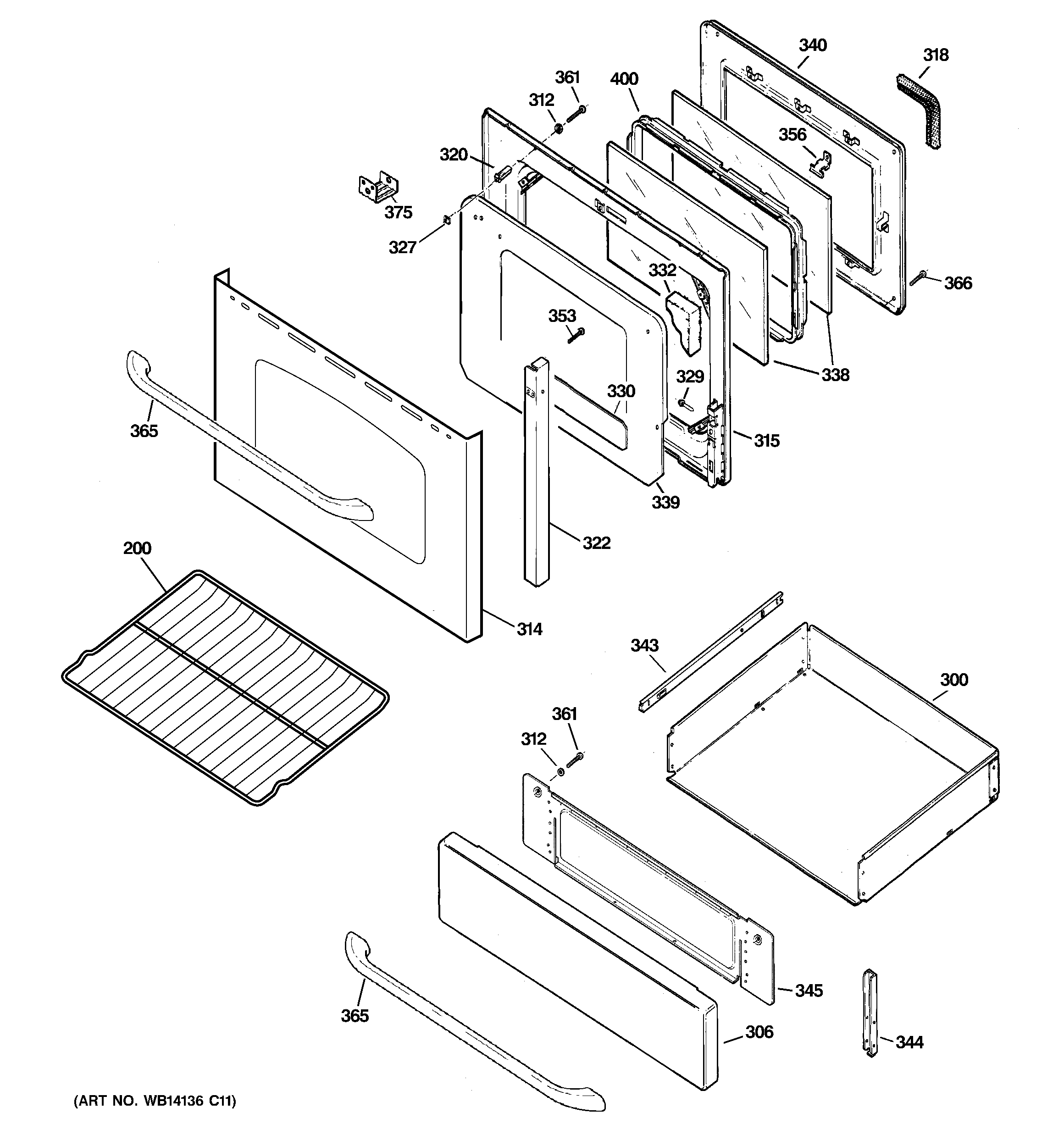 Door & drawer parts
