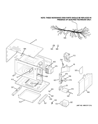 Microwave body parts