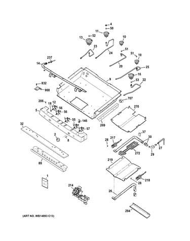 Gas & burner parts