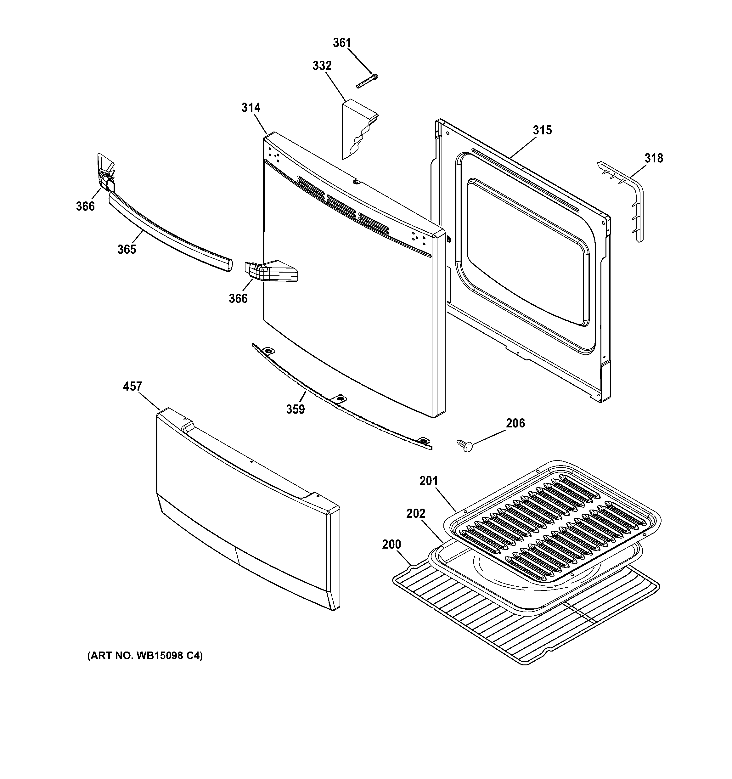 Door & drawer parts