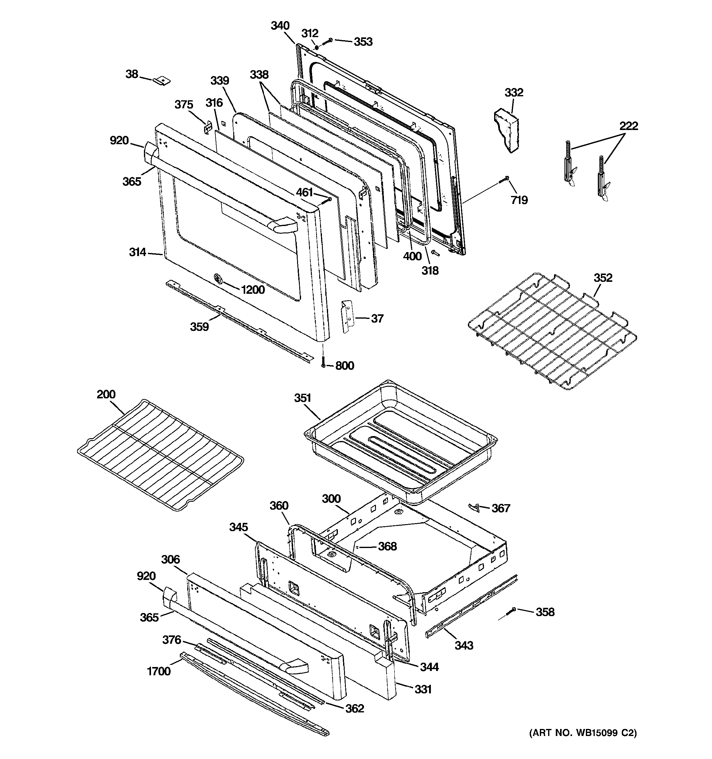 Door & drawer parts