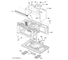 GE CSA1201RSS02 oven cavity parts diagram