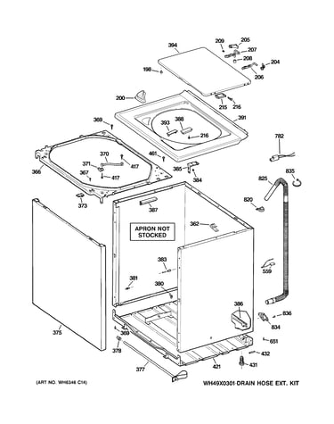 Cabinet, cover & front panel