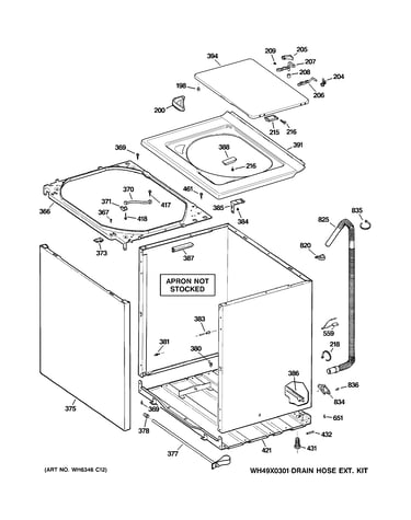 Cabinet, cover & front panel